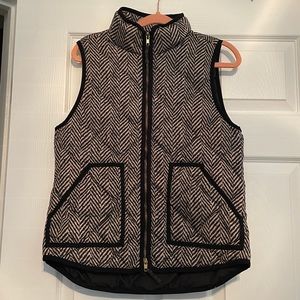 J Crew Herringbone Vest